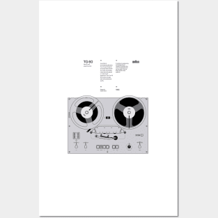 TG60 Tape Recorder Braun - Dieter Rams Design Posters and Art